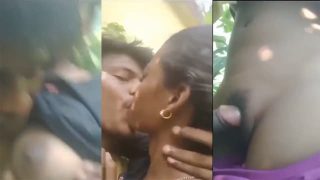 Boyfriend Suck Smallboob And Sex Outdoor – New Sex Mms